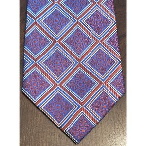 Mario Ferrari Hand Made 100% Polyester Men’s Neck Tie Made In China